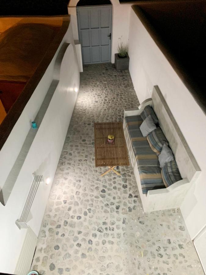 Poli Cave House Santorini Villa Fira  Eksteriør billede
